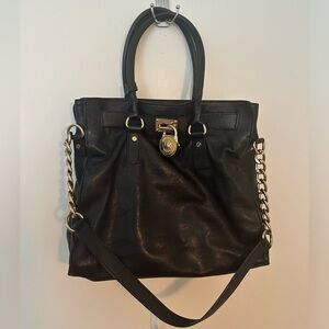 Michael Kors - Black Leather Bag